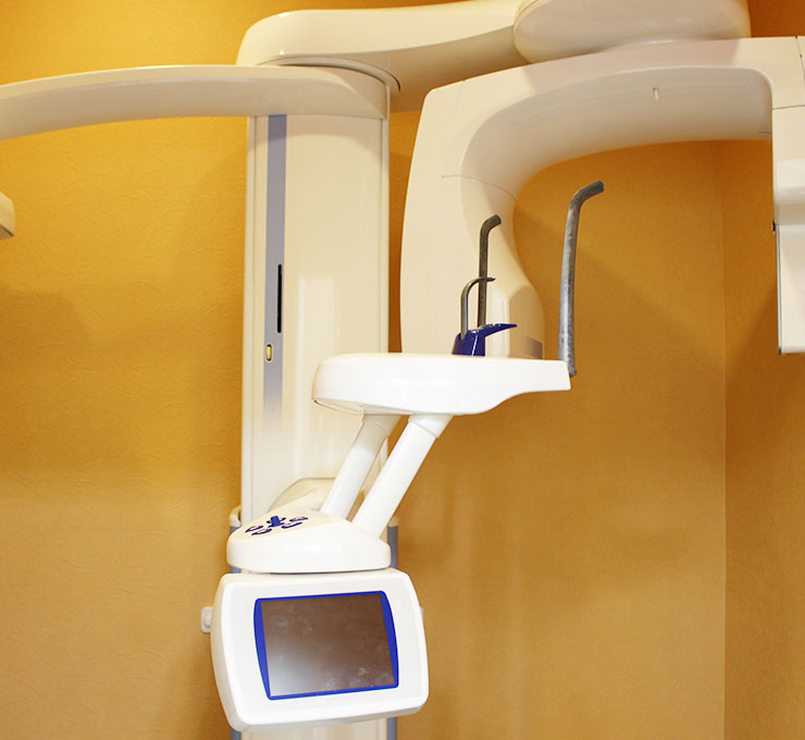 CT撮影と診断用ガイドシステムの利用
